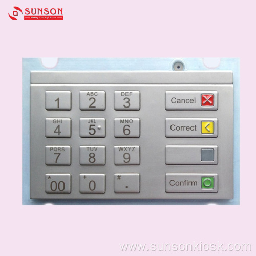 PCI5.0 Encrypted pinpad for Unmanned Payment Terminals Kiosk